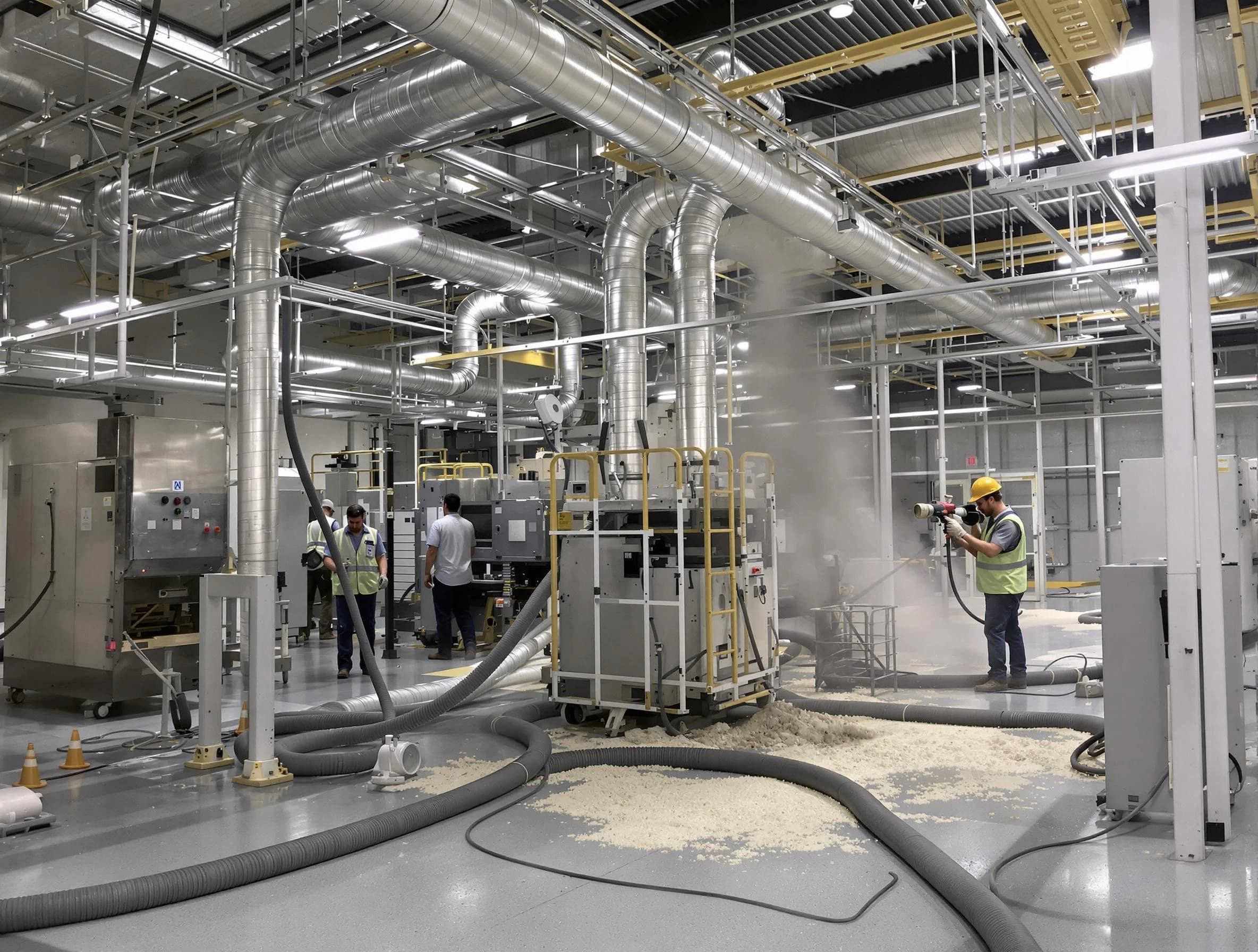 Heavy-duty industrial duct cleaning by Edgewood Air Duct Cleaning in Edgewood