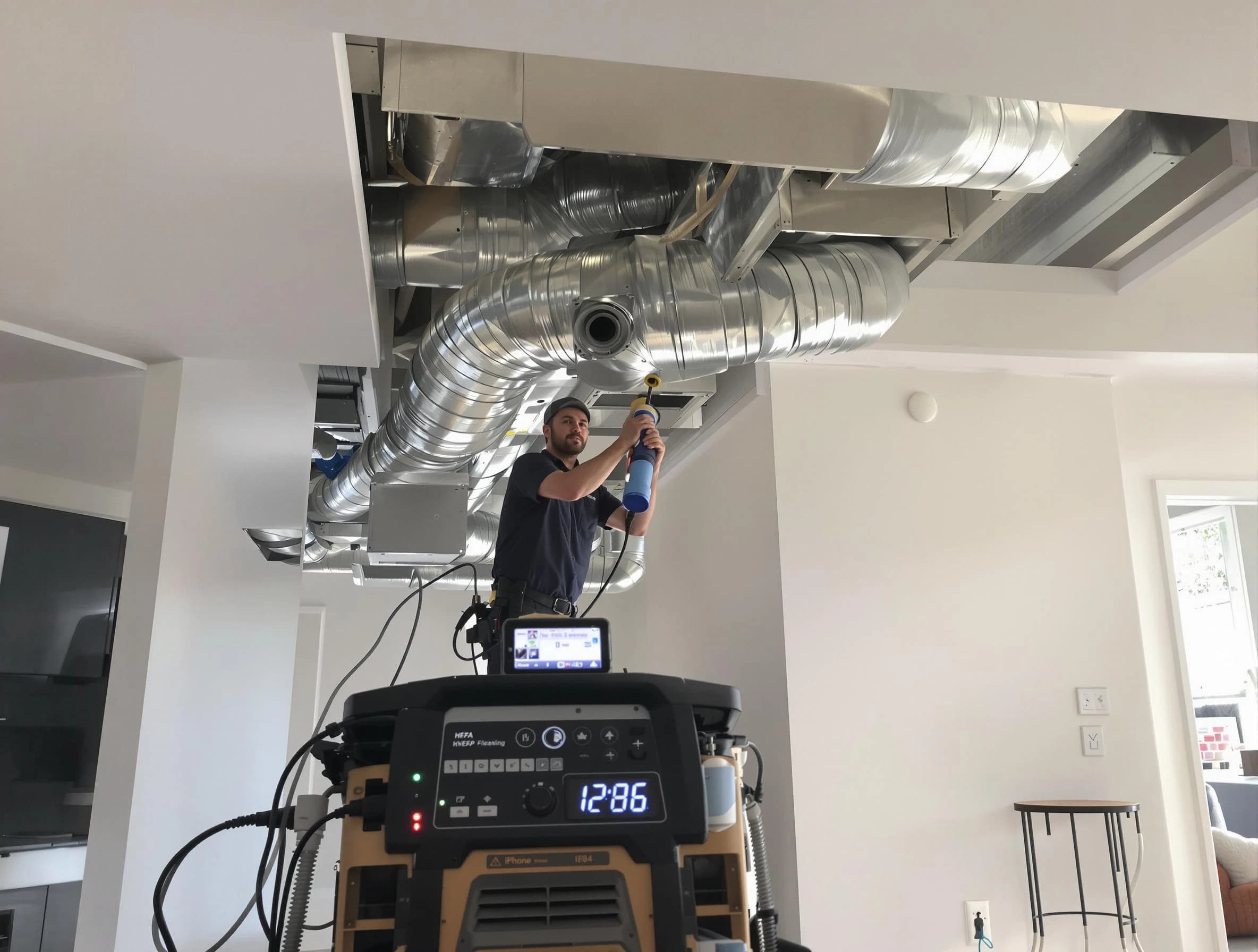 Advanced pure air duct cleaning by Edgewood Air Duct Cleaning in Edgewood