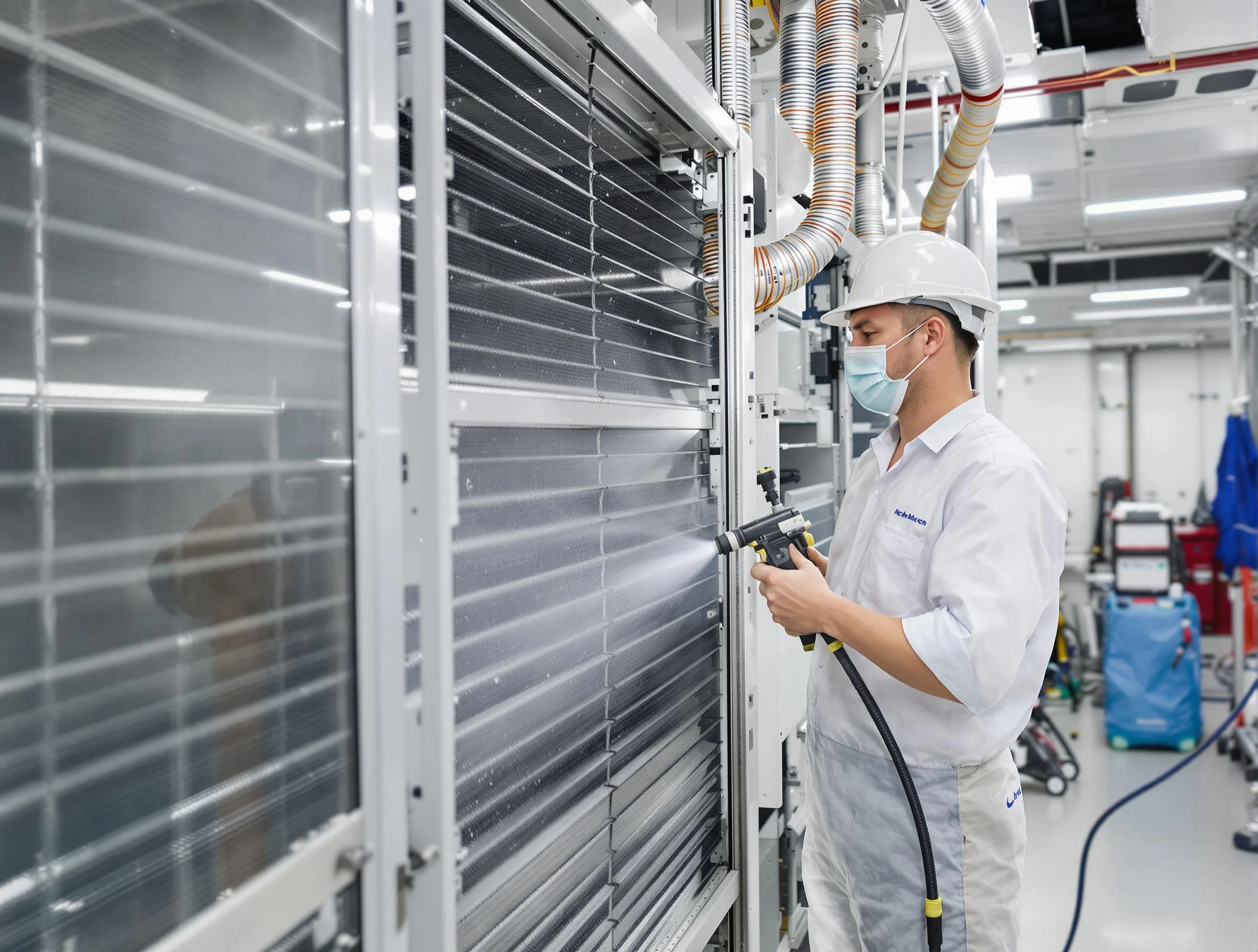 Professional AC coil cleaning by Edgewood Air Duct Cleaning in Edgewood