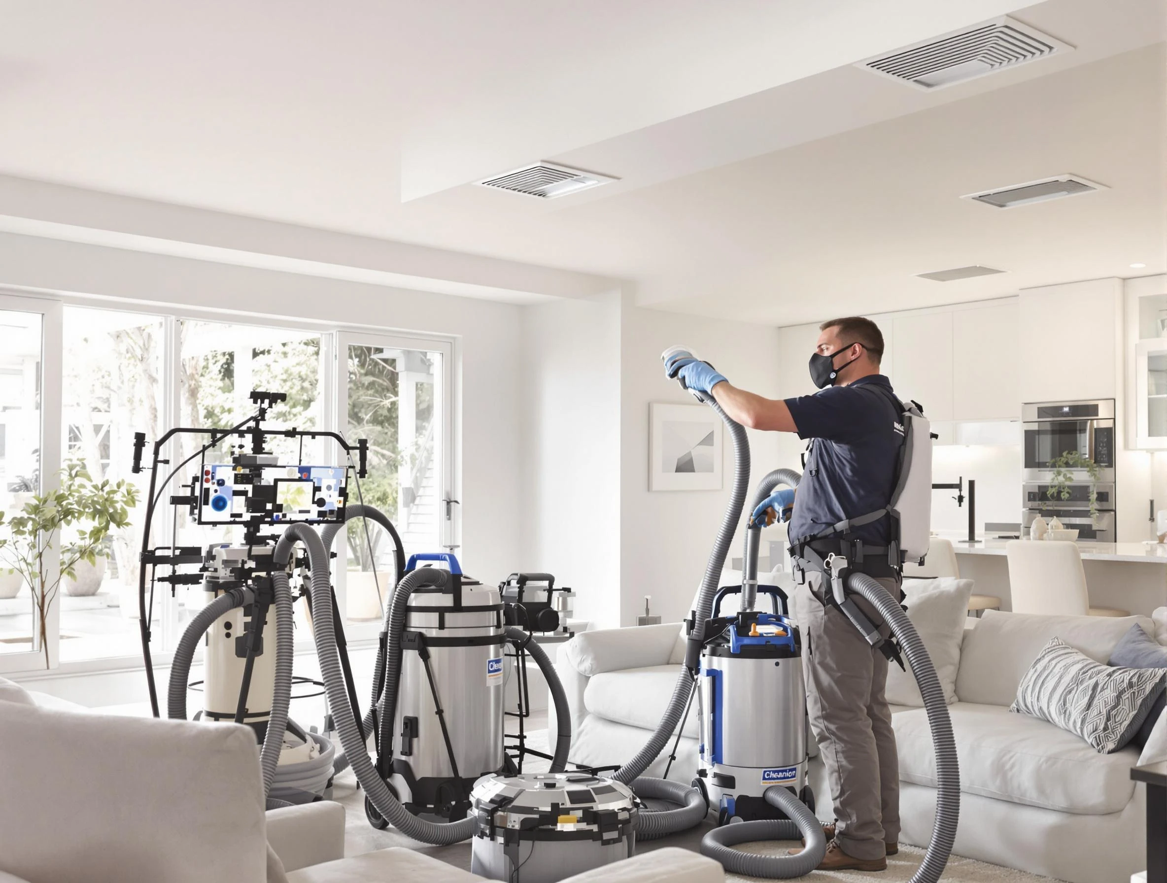 Professional AC duct cleaning by Edgewood Air Duct Cleaning in Edgewood