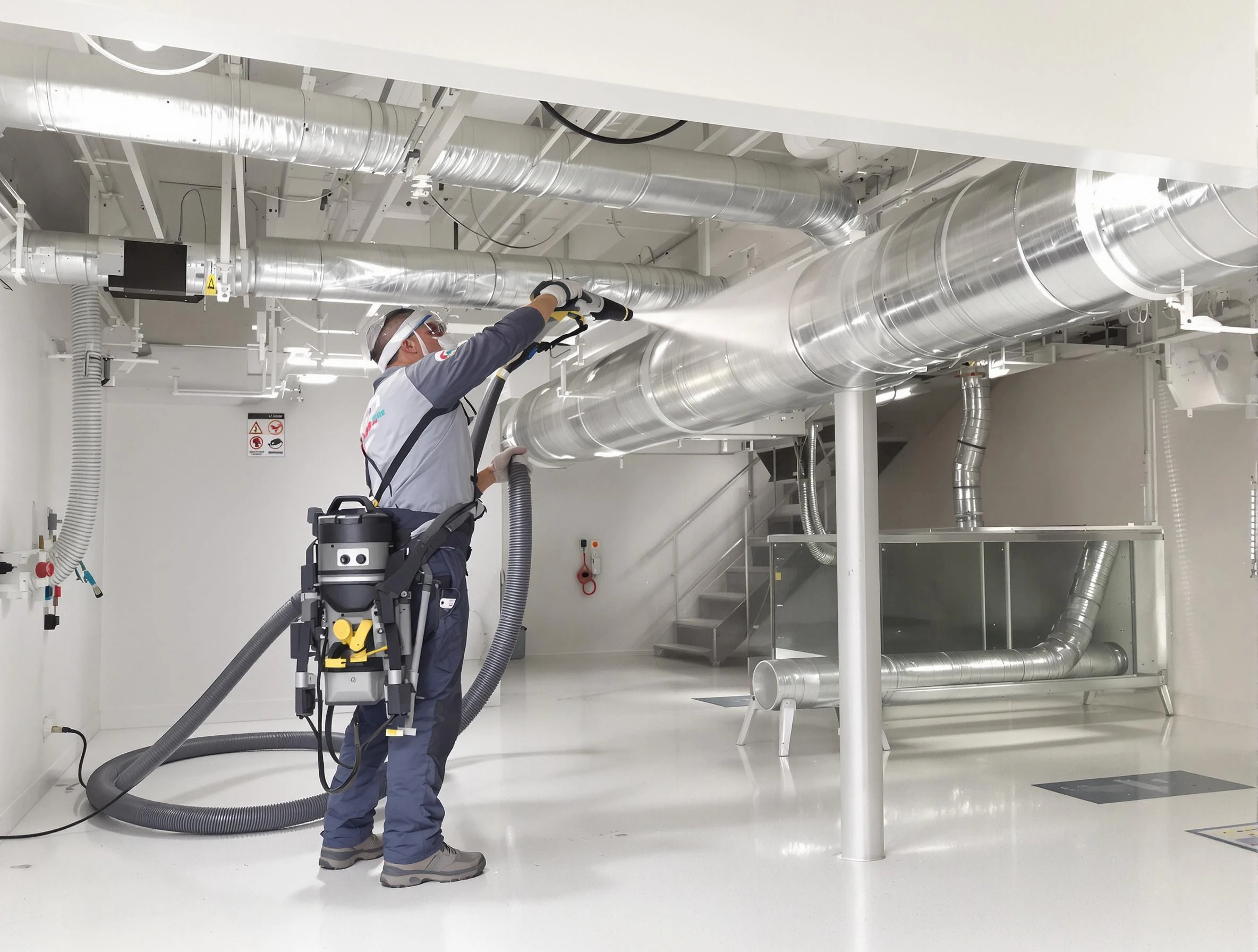 Professional central duct cleaning by Edgewood Air Duct Cleaning in Edgewood