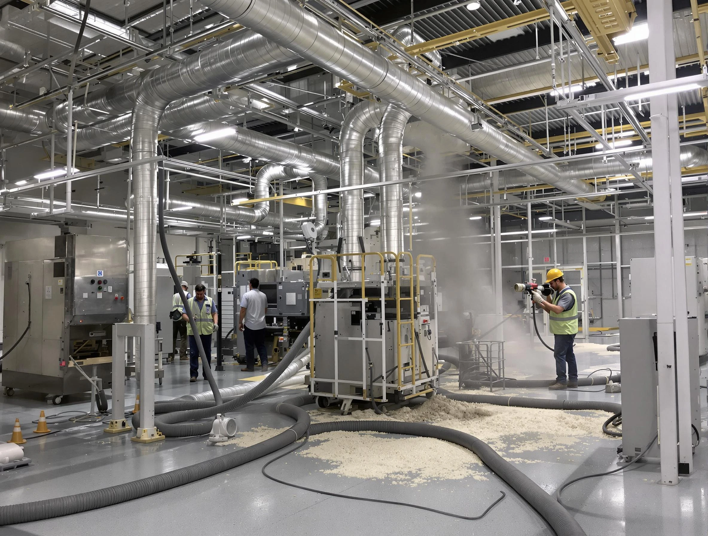 Heavy-duty industrial duct cleaning by Edgewood Air Duct Cleaning in Edgewood